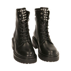 Rangers noirs, talon 5 cm , Primadonna, 200624806EPNERO035, 002 preview