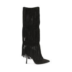 WOMEN SHOES BOOTS SUEDE NERO, Primadonna, 26T302554CMNERO036, 001a