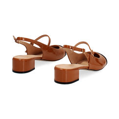 Zapato destalonado cognac tac&oacute;n 4 cm, Zapatos, 274962787VECOGN035, 004 preview