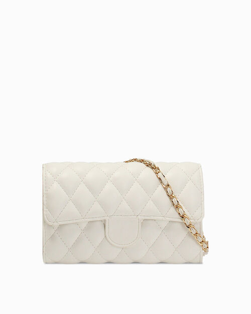 BORSA MINI BAG SINTETICO BIAN, WHITE