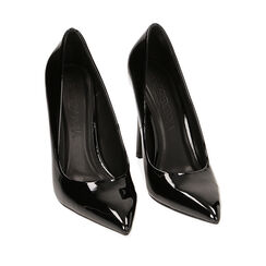 ZAPATOS SALON SINTETICO CHAROL NERO, Primadonna, 212185201VENERO036, 002a