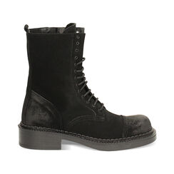 Afibi in camoscio neri, Primadonna, 241015001CMNERO035, 001 preview