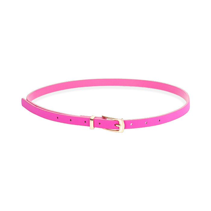 Cintura donna fucsia stretta, Primadonna, 25B413456LYFUCSUNI