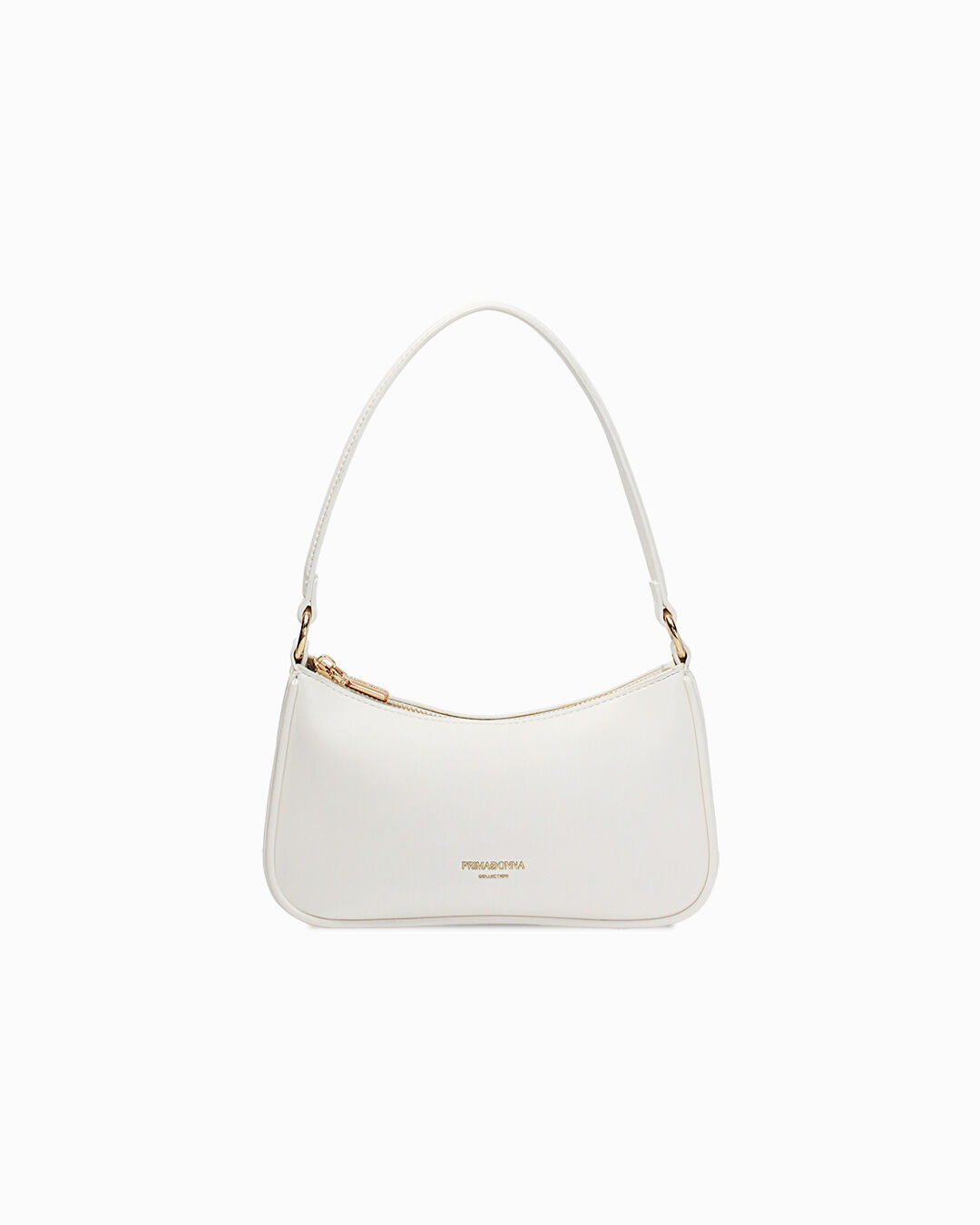 Mini bag bianca con tracolla removibile