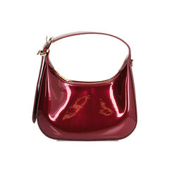 Mini bag cherry in vernice perlata con tracolla removibile, Primadonna, 265125841SECHERUNI, 004 preview