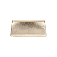 Pochette donna oro in laminato, Primadonna, 255126220LMOROGUNI, 001 preview