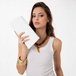 Bolso de mano blanco con bandolera removible, Primadonna, 275126220EPBIANUNI, 002 preview
