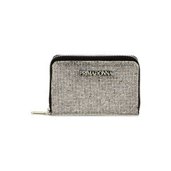 Portafogli con strass argento, Primadonna, 225122516LMARGEUNI, 001 preview