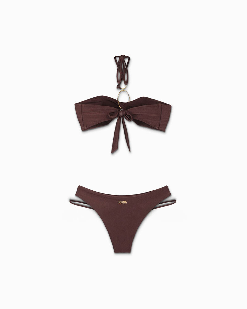 Bikini da donna moro a fascia image number null
