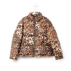 Piumino leopard in nylon, Abbigliamento, 146501195NYLEOPM, 003 preview