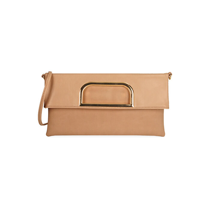 Pochette flat beige, Primadonna, 215108714EPBEIGUNI