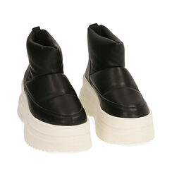 Demi-bottes en couette noir, Special Price, 18F953750EPNERO035, 002a