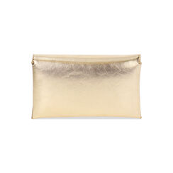 Pochette donna a oro in laminato con tracolla in pietre, Primadonna, 255124695LPOROGUNI, 004 preview