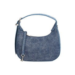 Mini bag donna jeans in tessuto, Primadonna, 255125841TSJEANUNI, 001 preview