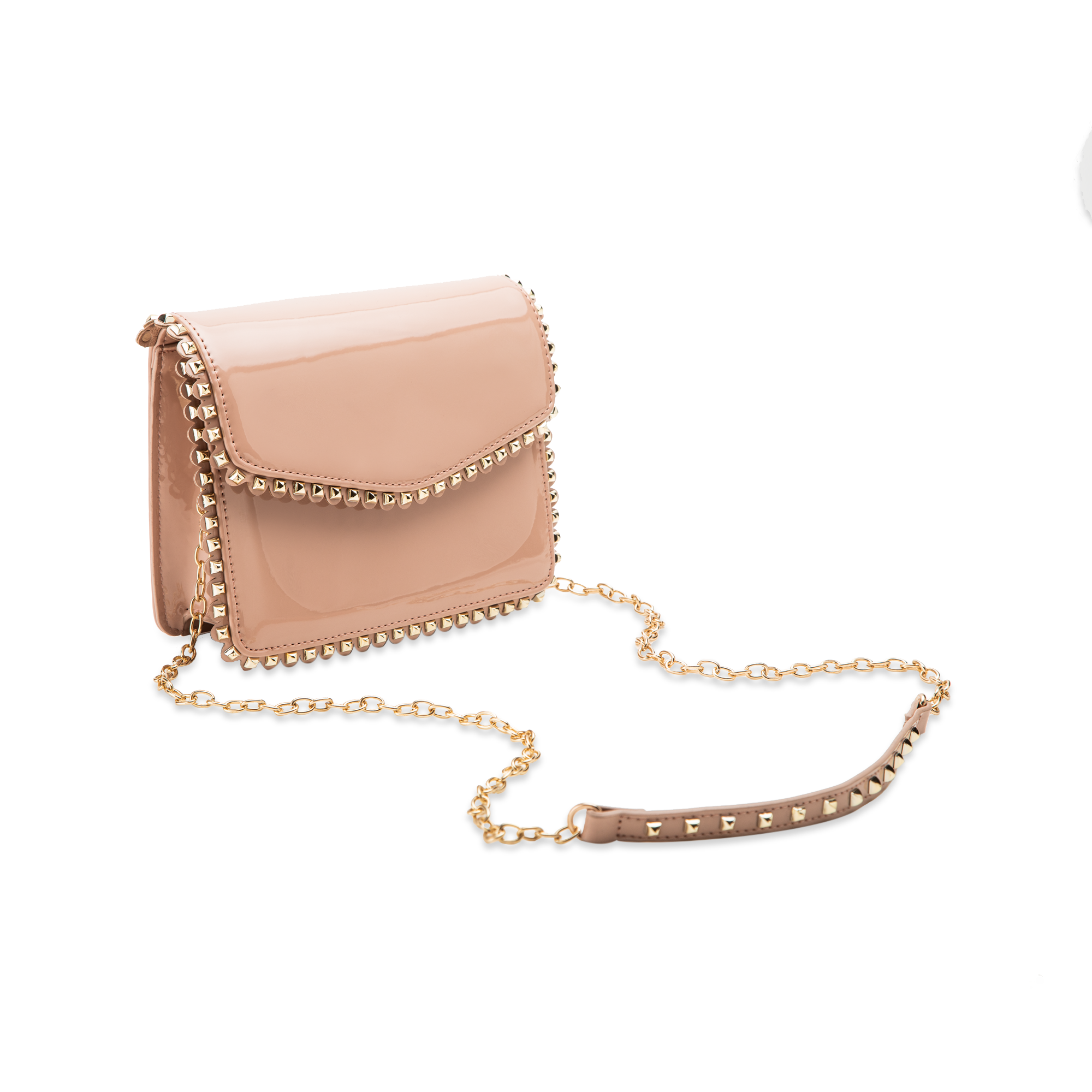 Borsa a Tracolla Nude in Ecopelle-Vernice - Cod. 123308852VENUDE |  Primadonna Collection