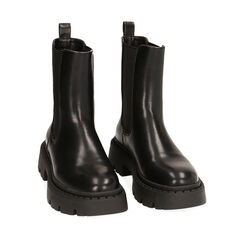 WOMEN SHOES BEATLES SYNTHETIC NERO, Primadonna, 220625008EPNERO035, 002a