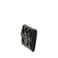 Portefeuille noir brillant avec détails élégants, Primadonna, 265702429EUNEROUNI, 002a