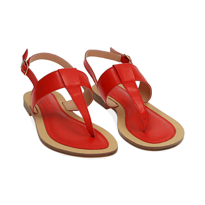 Sandali bassi rossi new arrivals