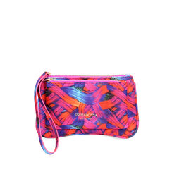 Portamonete donna multicolor-blu in raso, Primadonna, 255126252RSMUBAUNI, 001a
