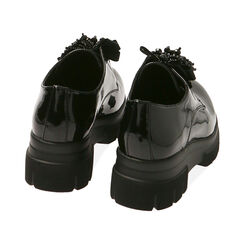 Stringate nere in vernice, tacco 5,5 cm, Primadonna, 220685981VENERO035, 003 preview