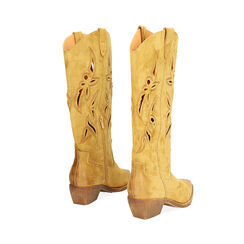 Bottes femme cognac en microfibre, Primadonna, 25P604603MFCOGN035, 004 preview