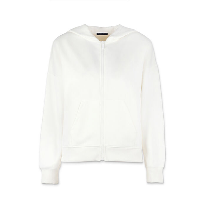 Sweat-shirt femme crème en tissu, Primadonna, 25L202304TSPANNM