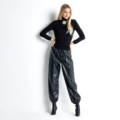 Maglia nera collo alto, Primadonna, 22U423642TSNEROL, 004 preview