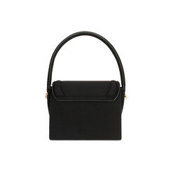 Mini bolso de mujer negro en tejido, Primadonna, 255130057LYNEROUNI, 004 preview
