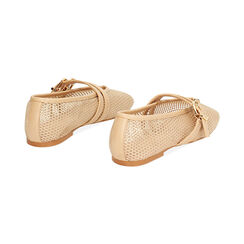Bailarinas de mujer beige perforadas, Primadonna, 25D539902TSBEIG040, 004 preview