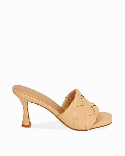 ZAPATOS ZAPATILLA ECO-PIEL BEIG, BEIGE