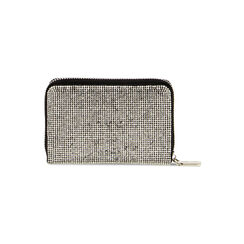 Portafogli con strass argento, Primadonna, 225122516LMARGEUNI, 003 preview