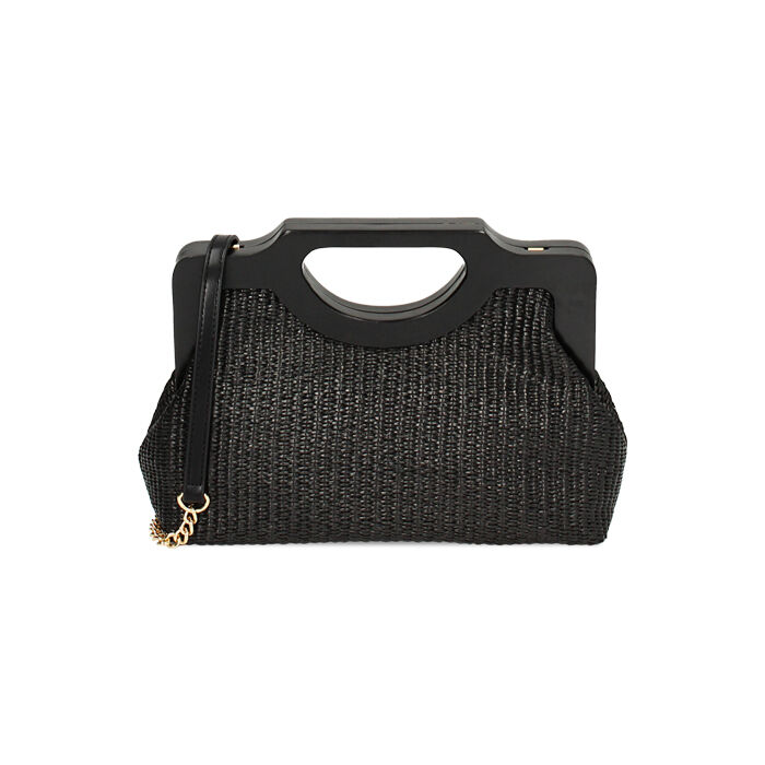 Bolso mano negro 2025
