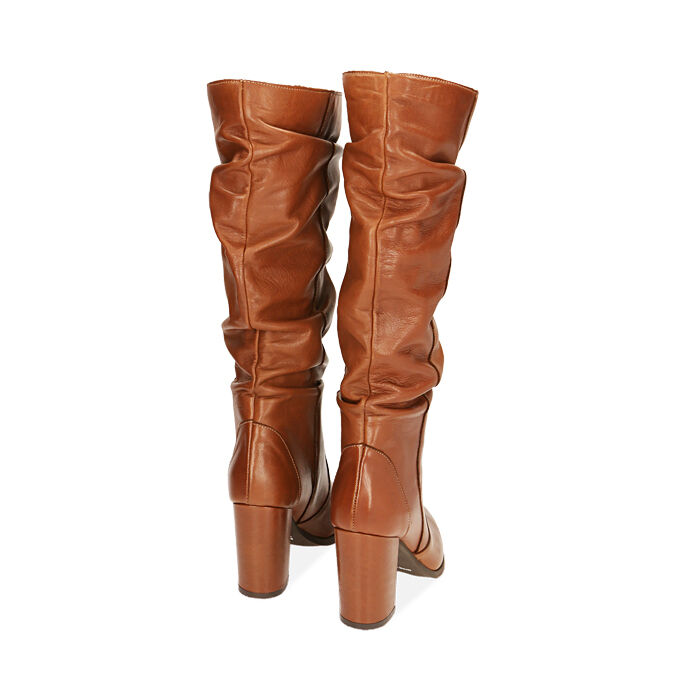 Bottes 2025 cuir cognac