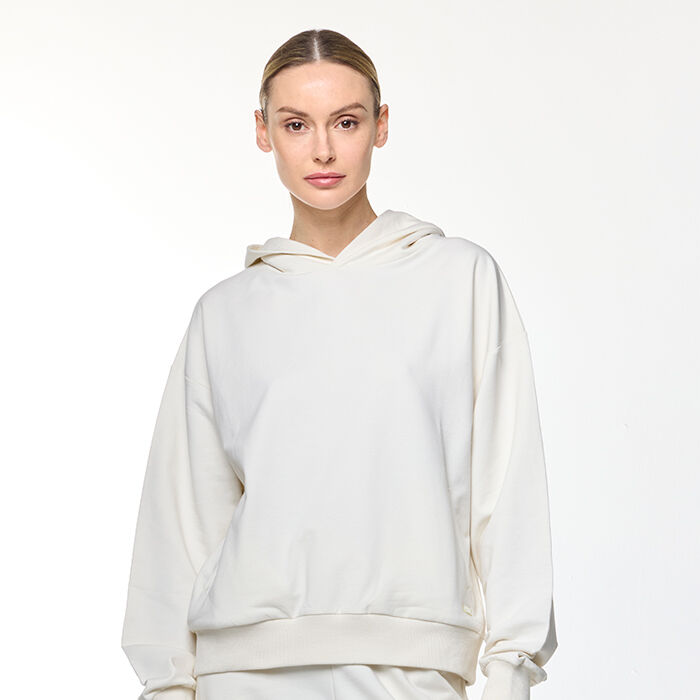 Felpa donna panna in cotone Primadonna Collection