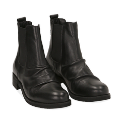 Chelsea boots neri in pelle di vitello , Stivaletti, 14A919642VINERO036, 002 preview