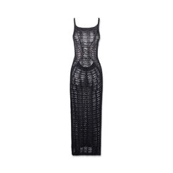 Vestito donna nero in tessuto, Primadonna, 25B468558TSNEROUNI, 003 preview