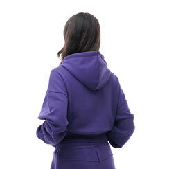 Felpa viola con cappuccio, Promozioni, 24S612004TSVIOLL, 002 preview
