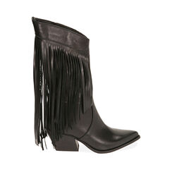 ZAPATOS BOTAS PIEL NERO, 20L640190PENERO036, 001a