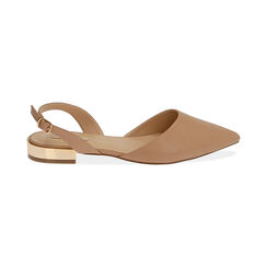Slingback flat nude, SPECIAL SALE, 174987412EPNUDE035, 001 preview