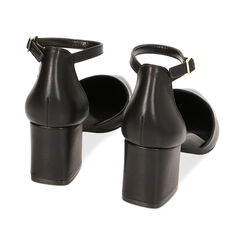 Décolleté nere, tacco 6 cm, Primadonna, 224942231EPNERO036, 003 preview