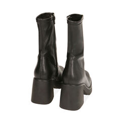 Ankle boots platform neri, tacco 8,5 cm , Special Price, 20L420001EPNERO037, 003 preview