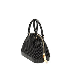 Minibag nera a bauletto, 23Z702303PVNEROUNI, 002a