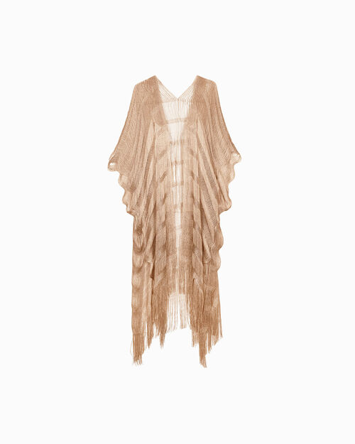 ABBIGLIAMENTO PONCHO TESSUTO OROG, GOLD