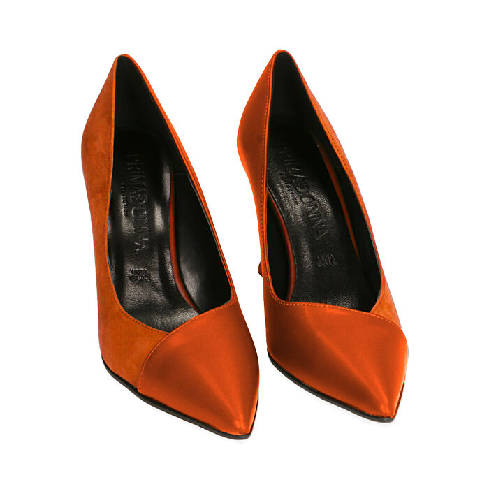 D collet donna arancio tacco 9 5 cm Primadonna Collection