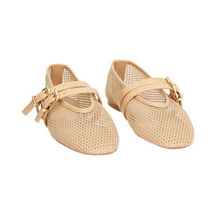 Bailarinas de mujer beige perforadas, Primadonna, 25D539902TSBEIG040, 003 preview
