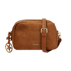 Mini sac cognac pour femme en microfibre, Primadonna, 255705312MFCOGNUNI, 001 preview