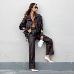 Pochette bianca lucida con tracolla removibile, Primadonna, 261751040EUBIANUNI, 002 preview