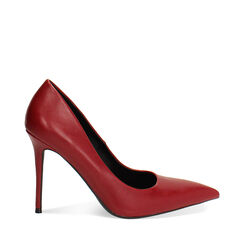 Escarpin cerise avec talon de 10 cm pour femme, Primadonna, 262130616EPCHER035, 001a
