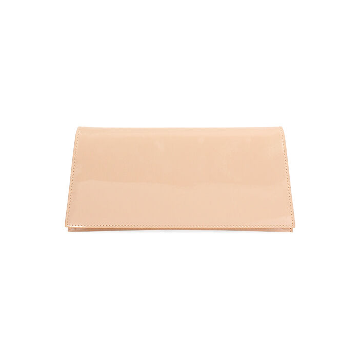 Pochette donna nude in vernice, Primadonna, 255126220VENUDEUNI