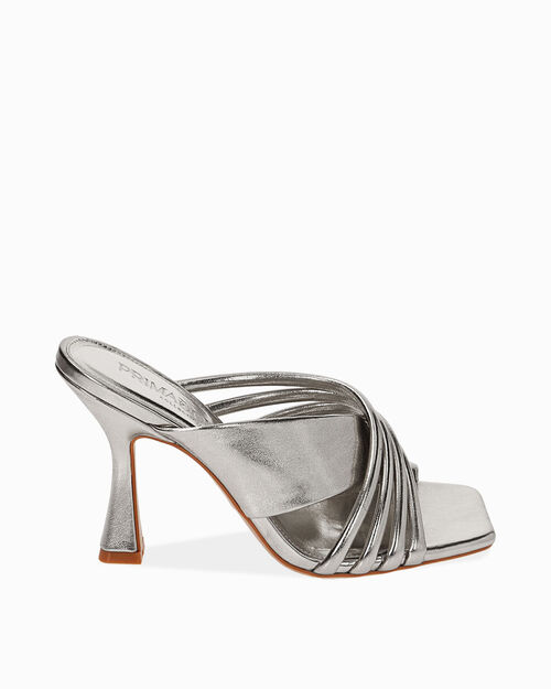 ZAPATOS ZAPATILLA LAMINADO ARGE, SILVER